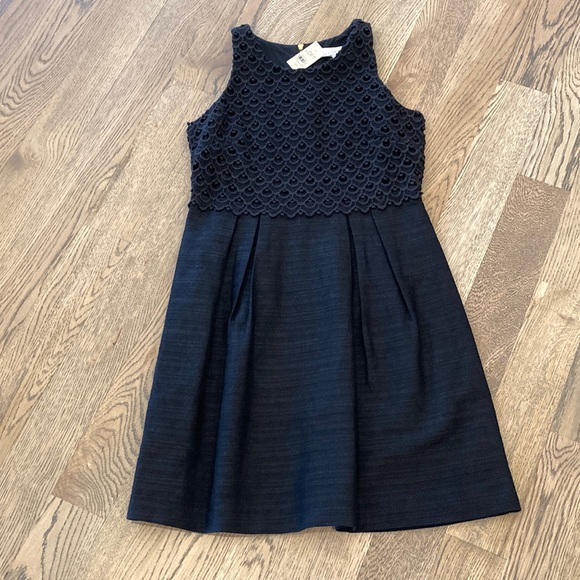 navy and cream dress Darby Mini Dress - Navy/Cream